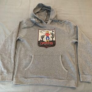 BootDaddy Collection Hoodie Mens XL Gray Cavenders Boot City‎ Cowboy Graphic